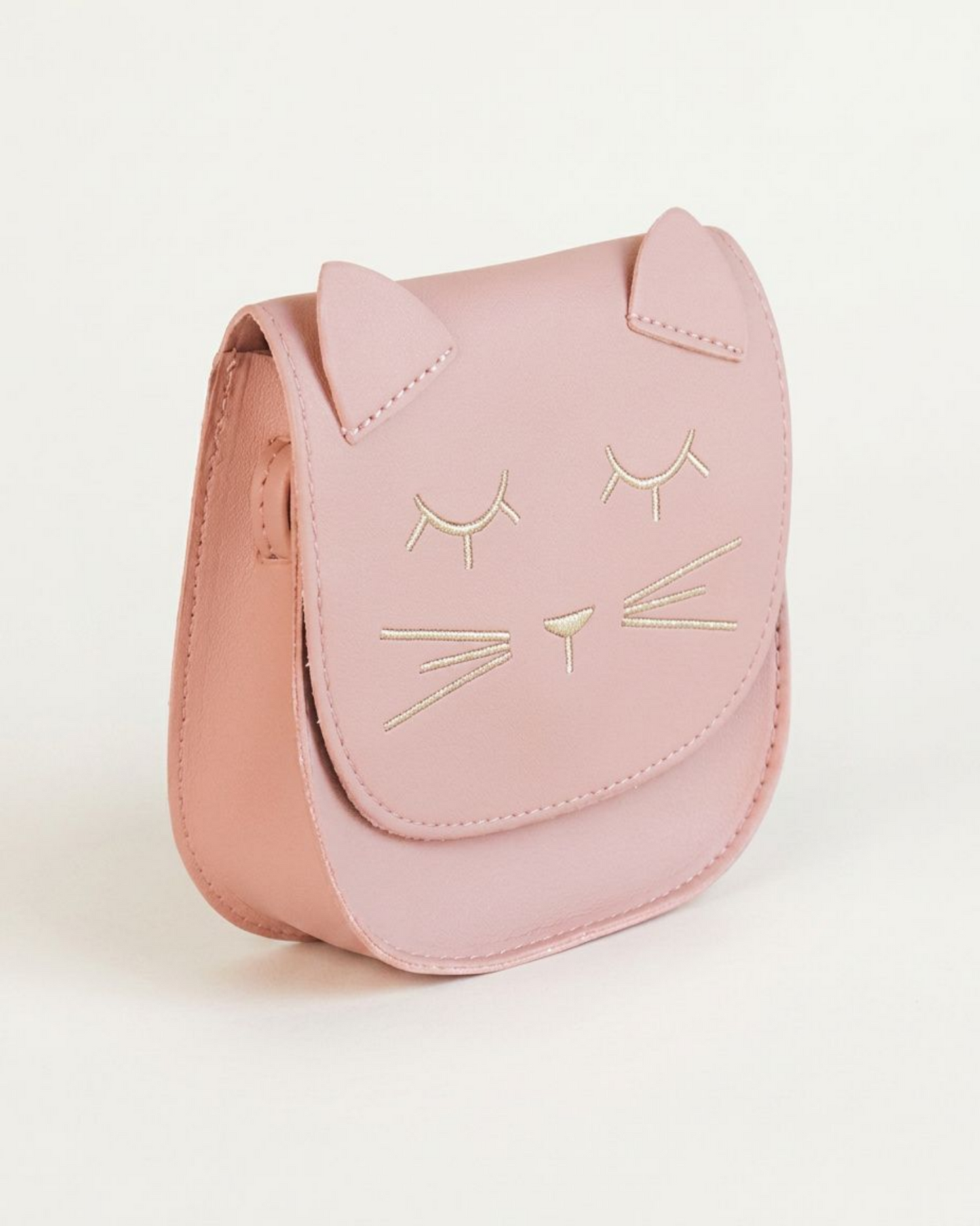 Handväska, rosa katt