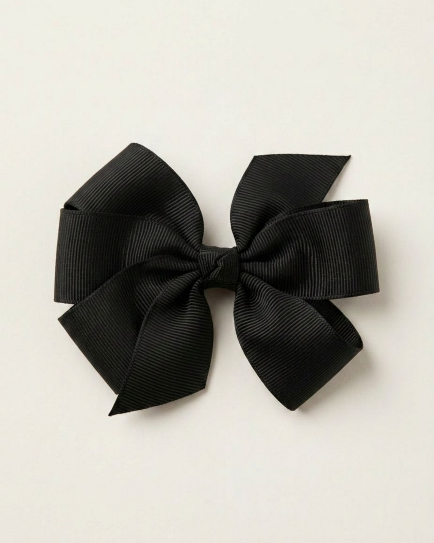 Stor hårrosett, black