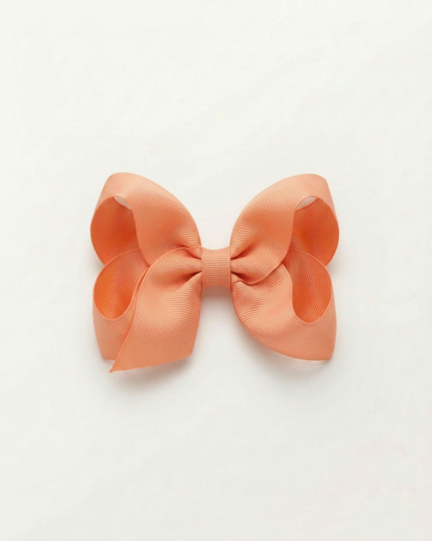 Mellanstor hårrosett, apricot