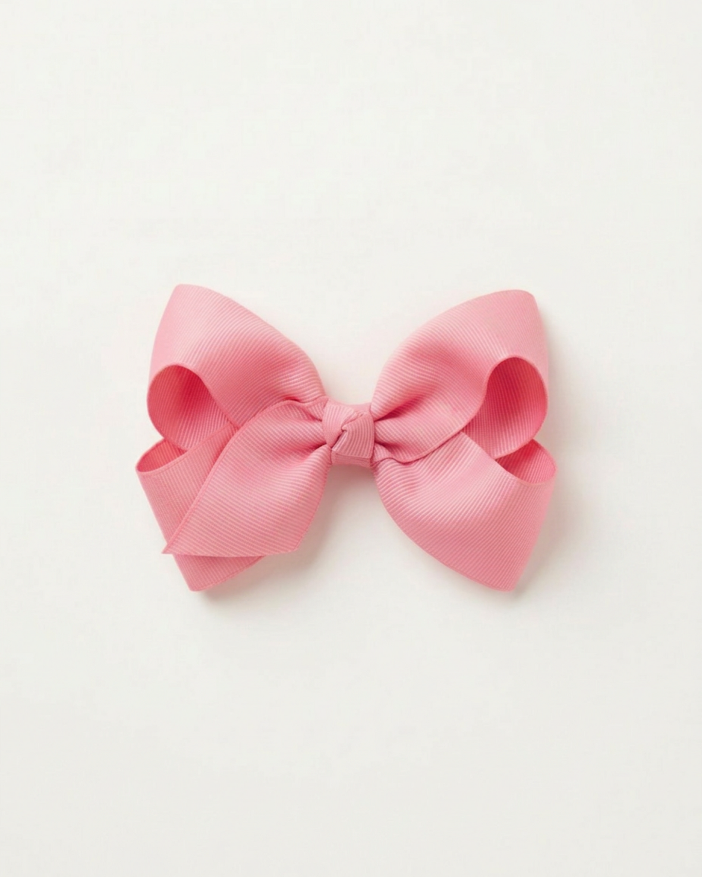 Mellanstor hårrosett, pink