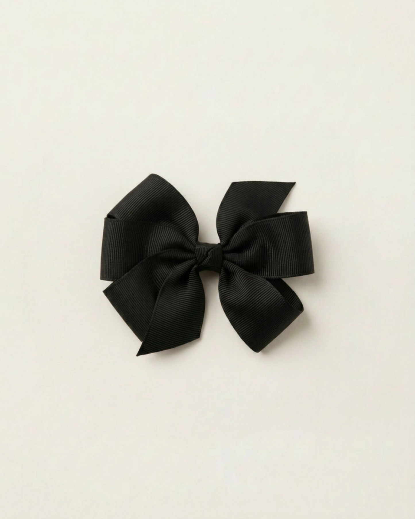 Mellanstor hårrosett, black