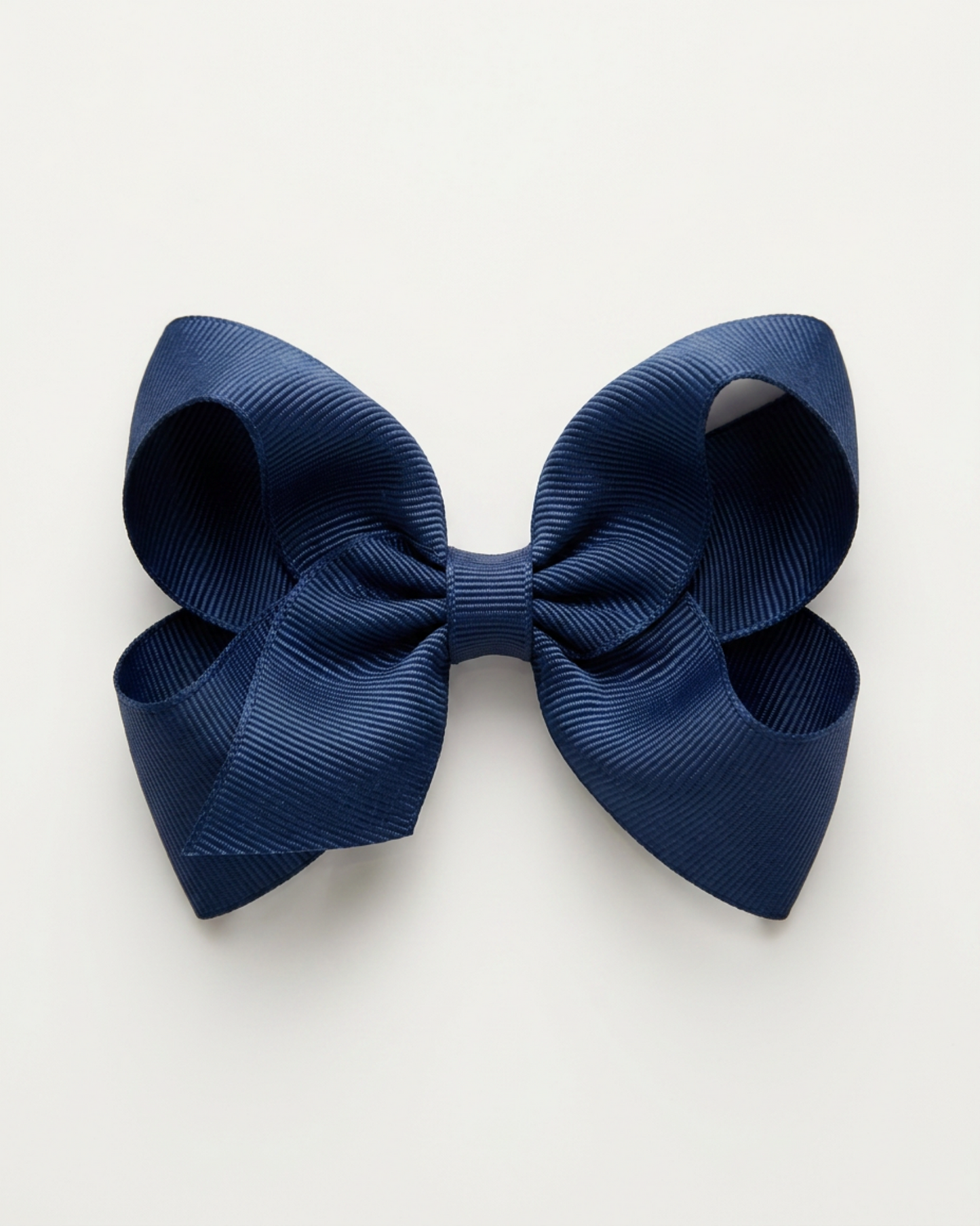 Mellanstor hårrosett, Navy blue