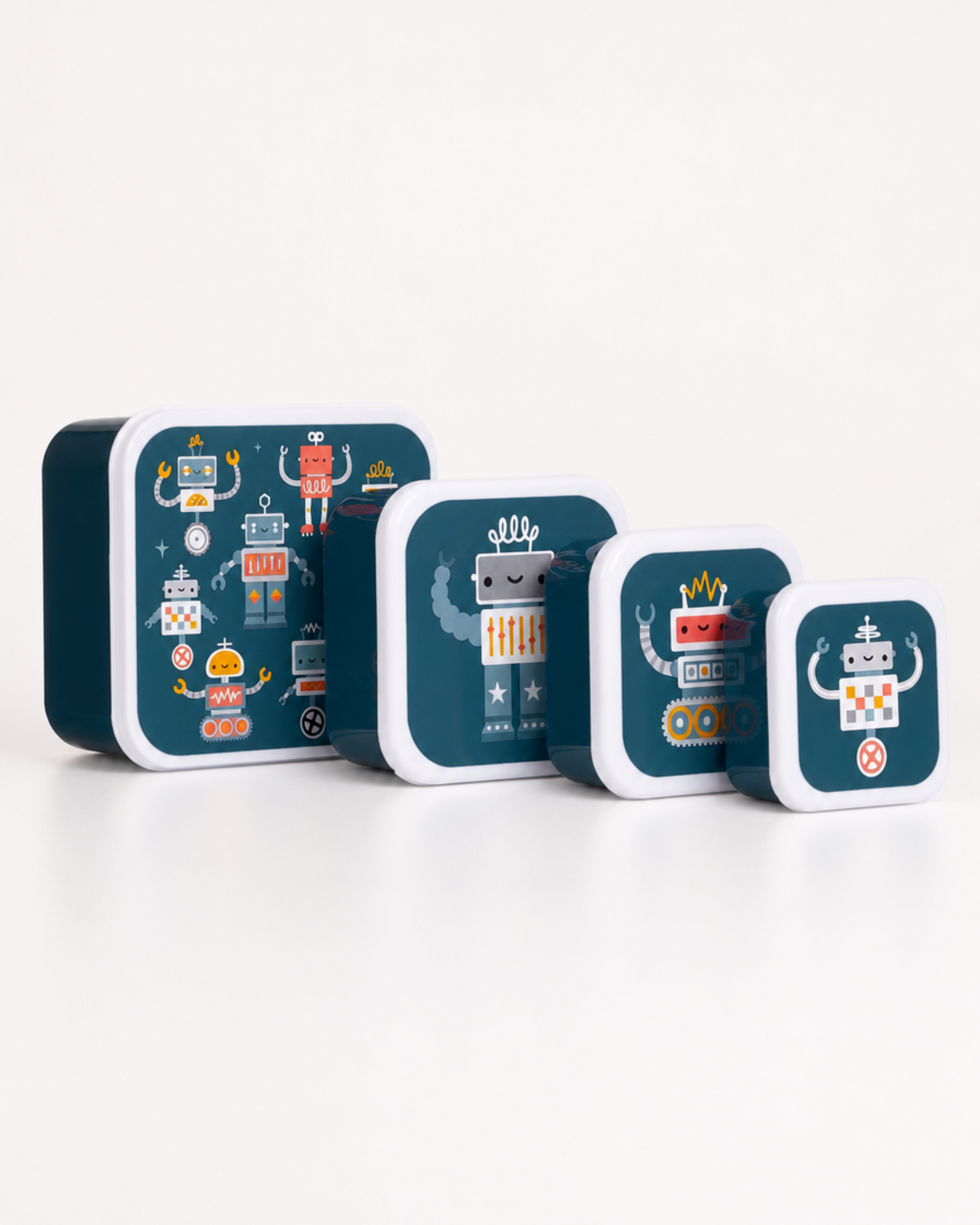 Lunchbox set, robots