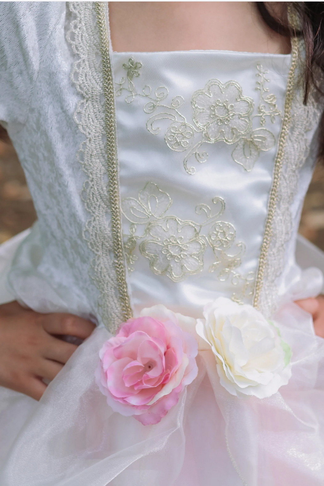 Prinsessklänning, blekrosa