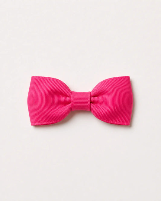 Liten hårrosett, hot pink
