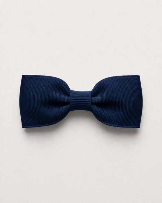Liten hårrosett, navy