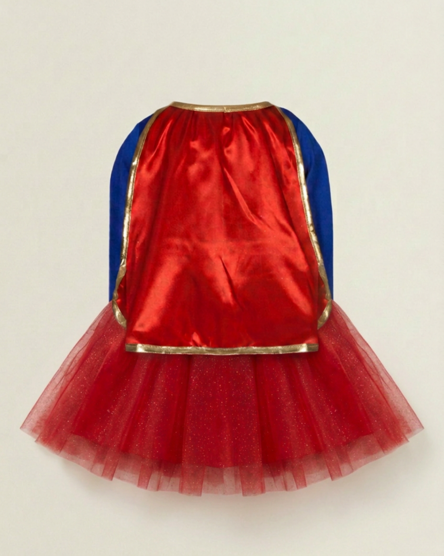 Superhjälteklänning med cape