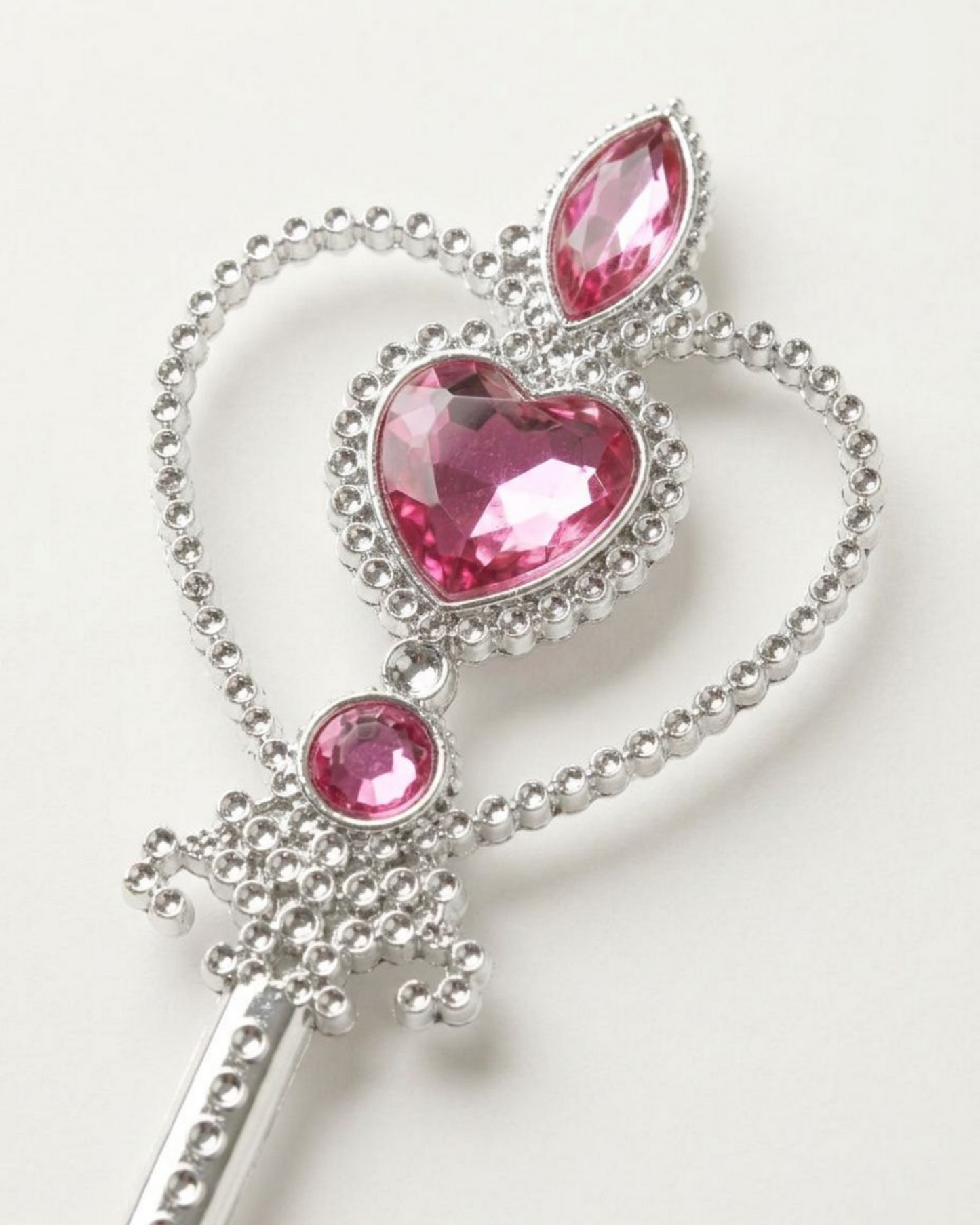 Prinsesspö, silver/rosa