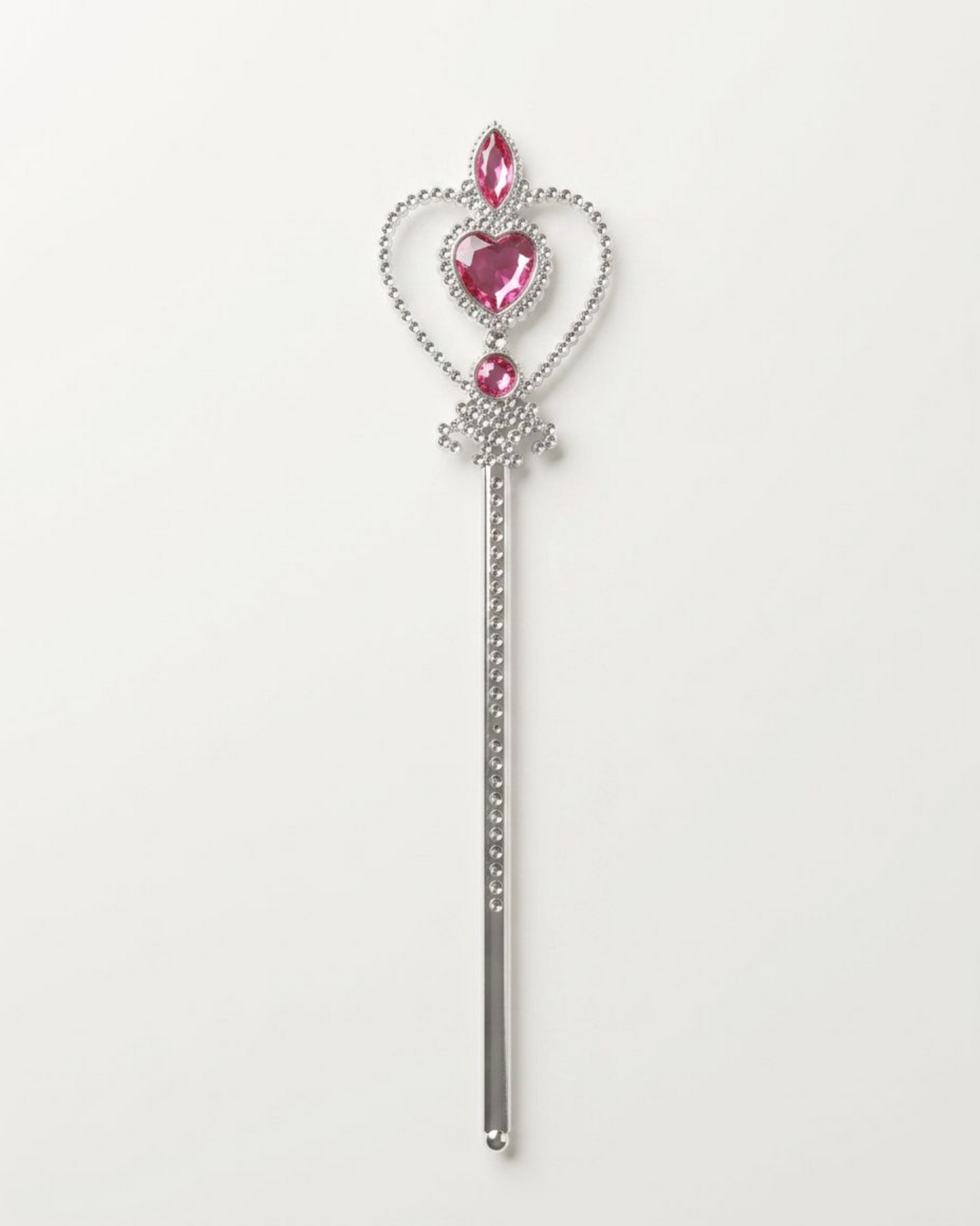 Prinsesspö, silver/rosa