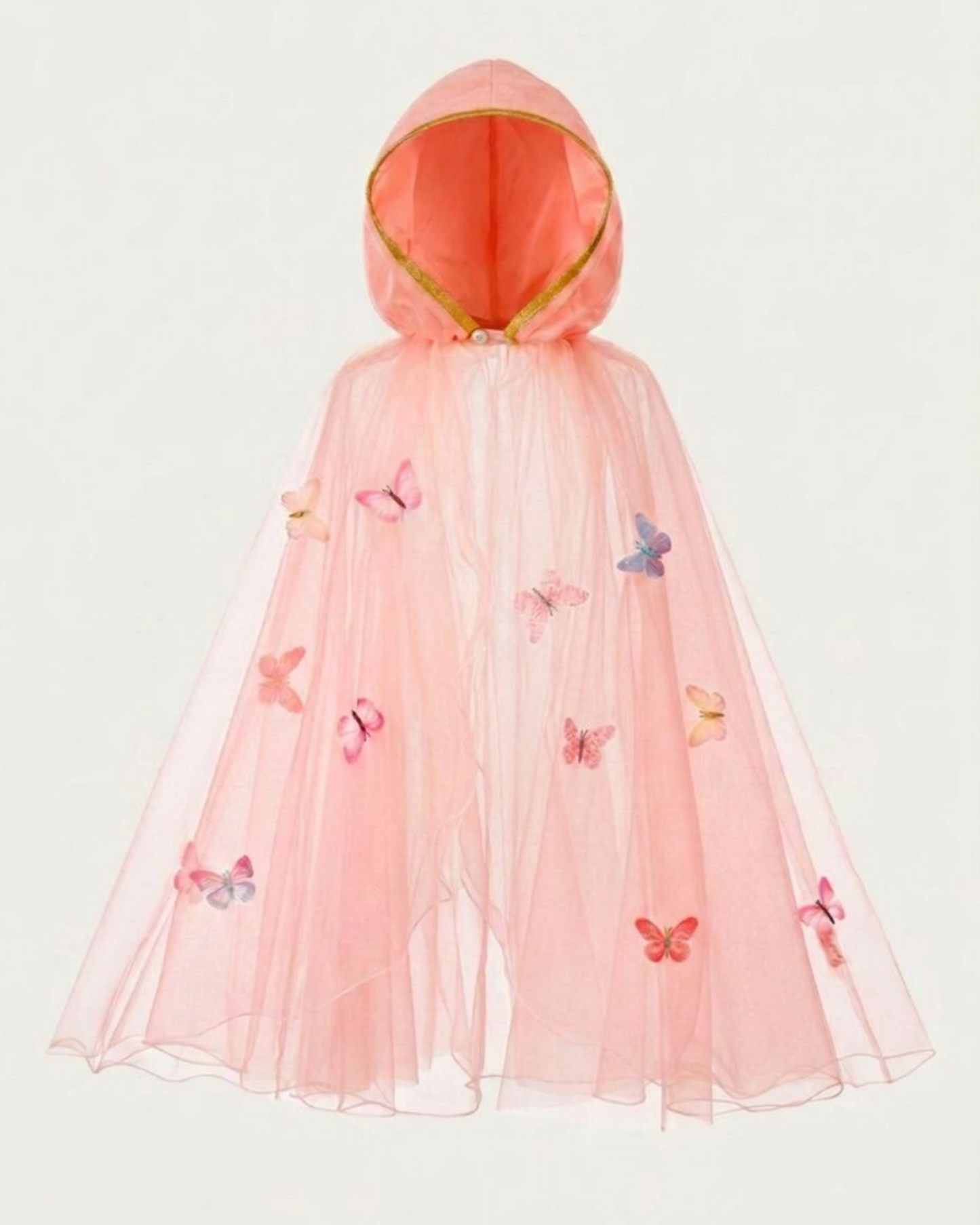 Prinsessmantel, ljusrosa fjäril
