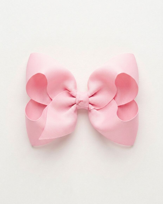 Stor hårrosett, light pink