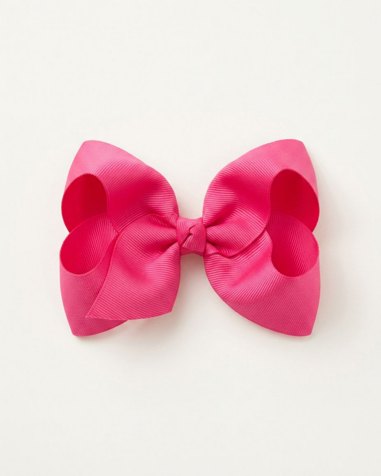 Stor hårrosett, hot pink