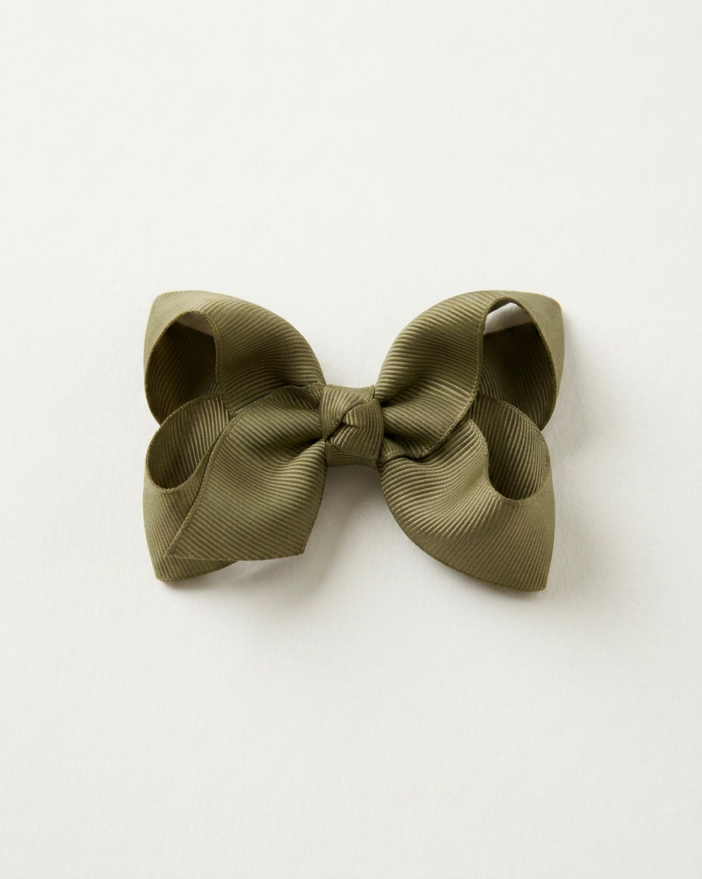 Mellanstor hårrosett, moss green