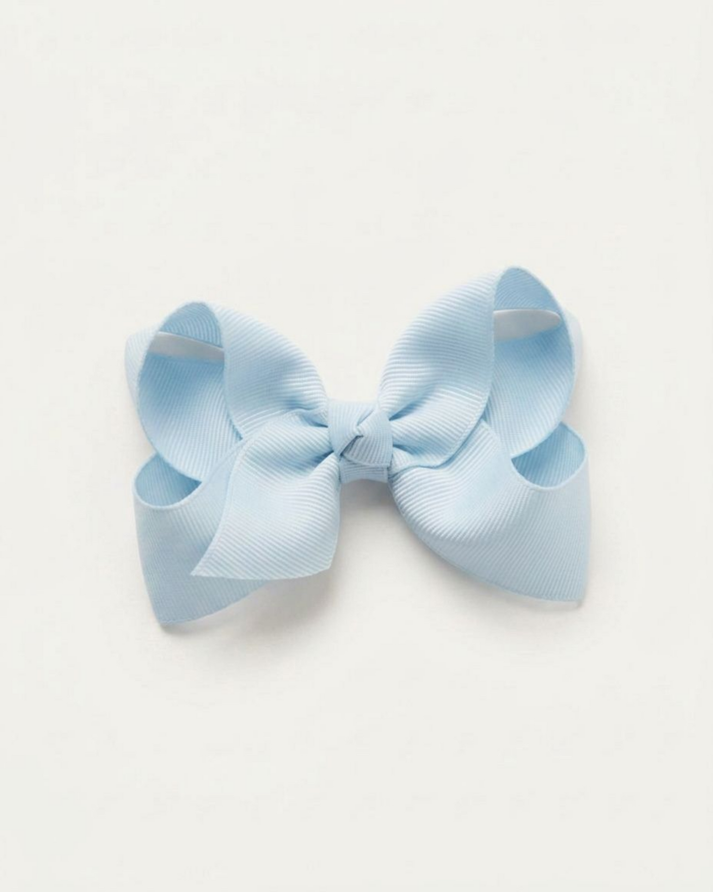 Mellanstor hårrosett, ice blue