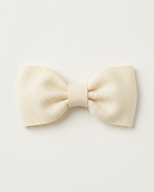 Liten hårrosett, ivory