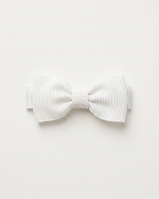 Liten hårrosett, offwhite