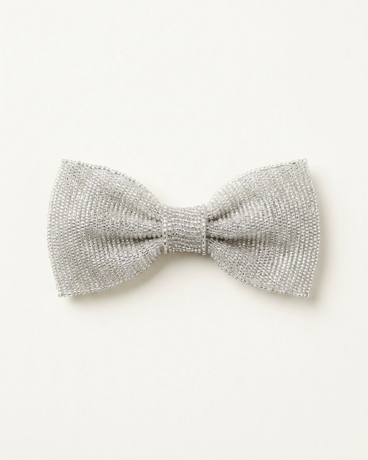 Liten hårrosett, silver