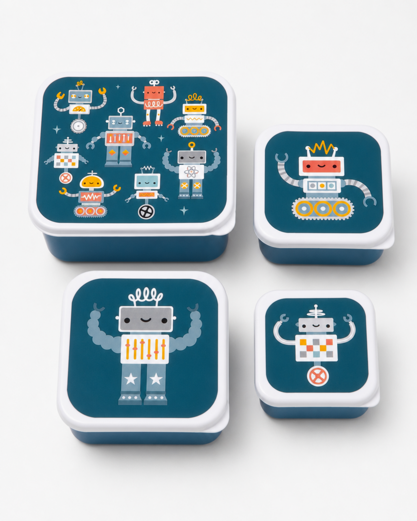 Lunchbox set, robots