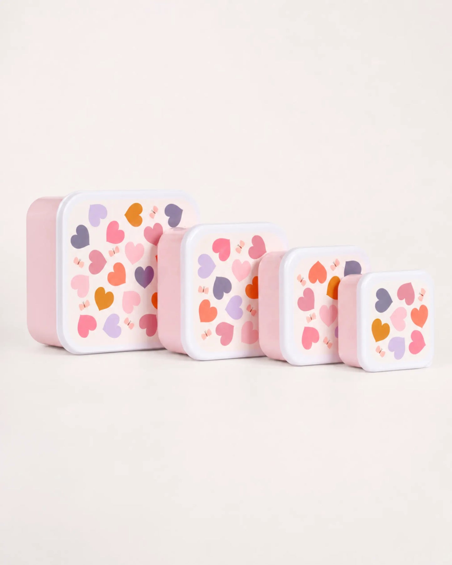 Lunchbox set, hearts