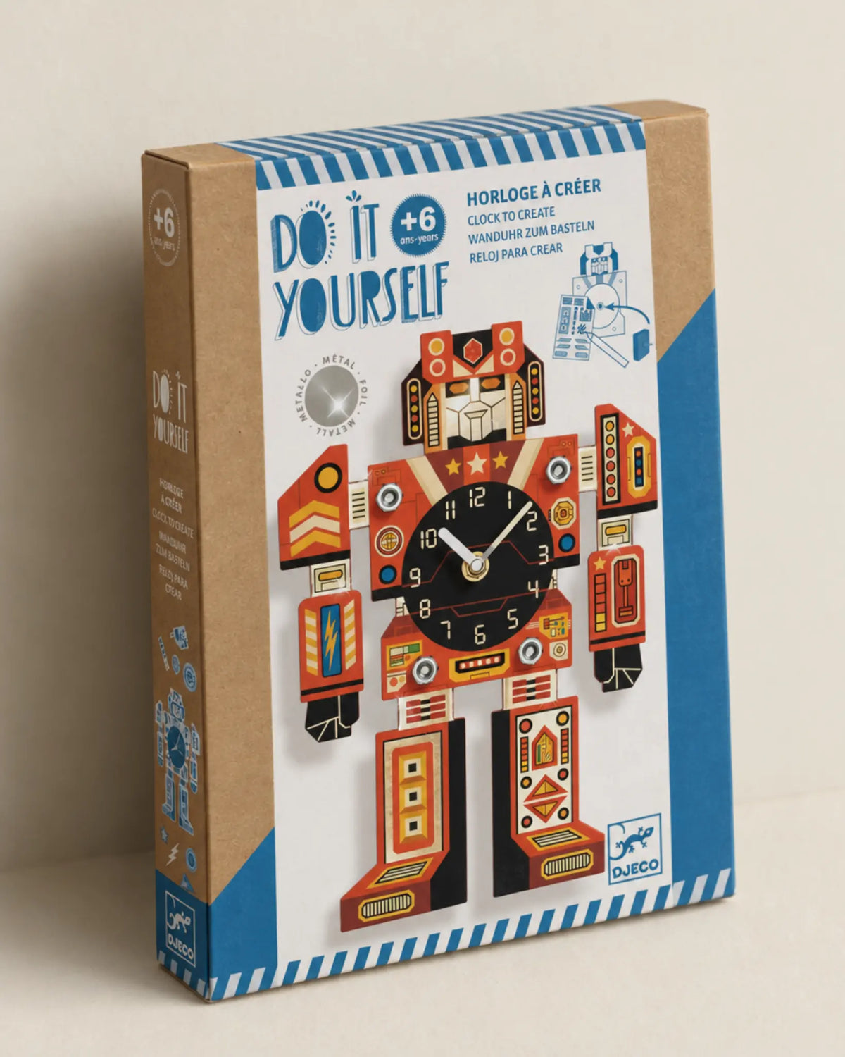 Pysselkit robotklocka för barn, bild 3