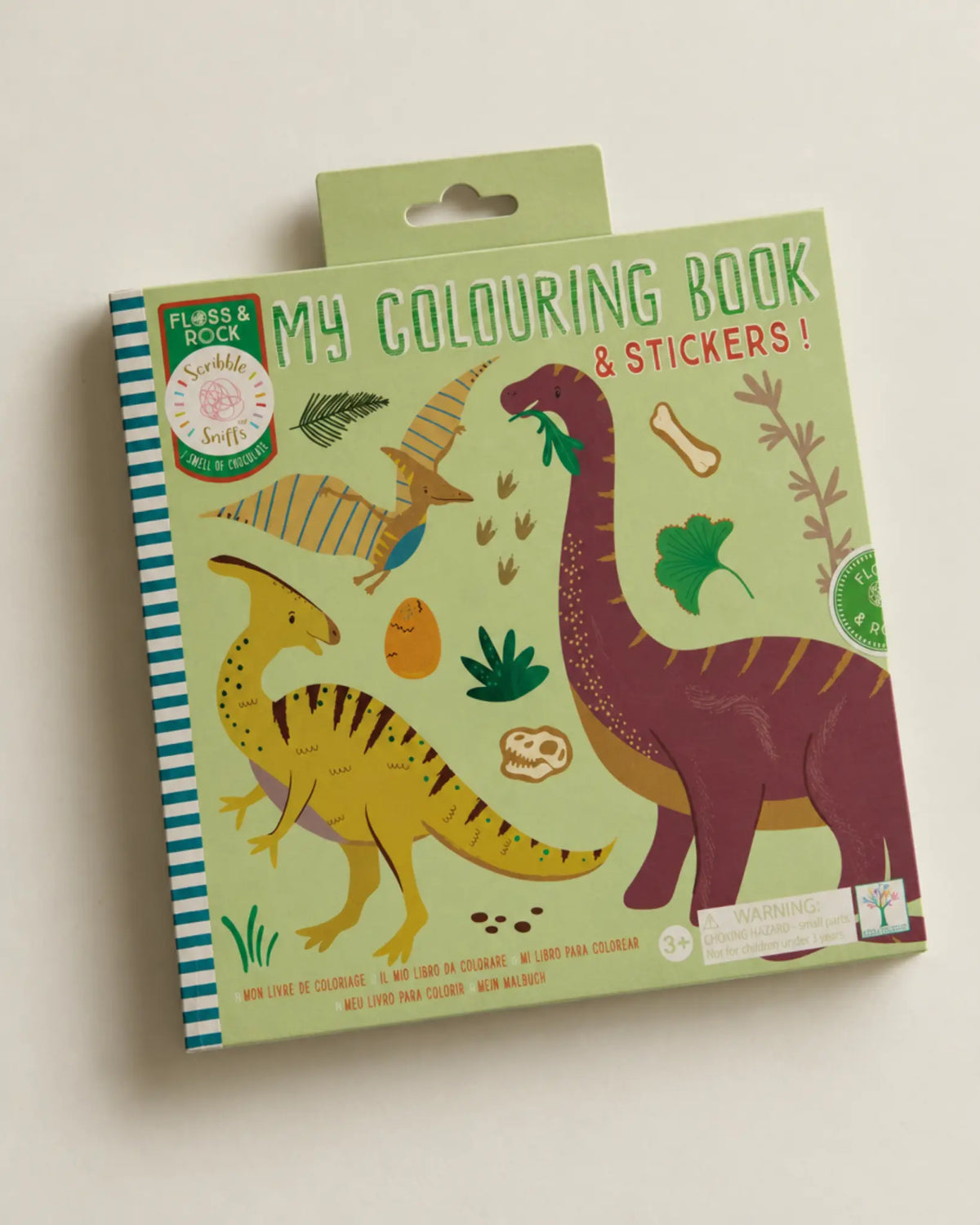 Målarbok för barn med dinosaurier, bild 2