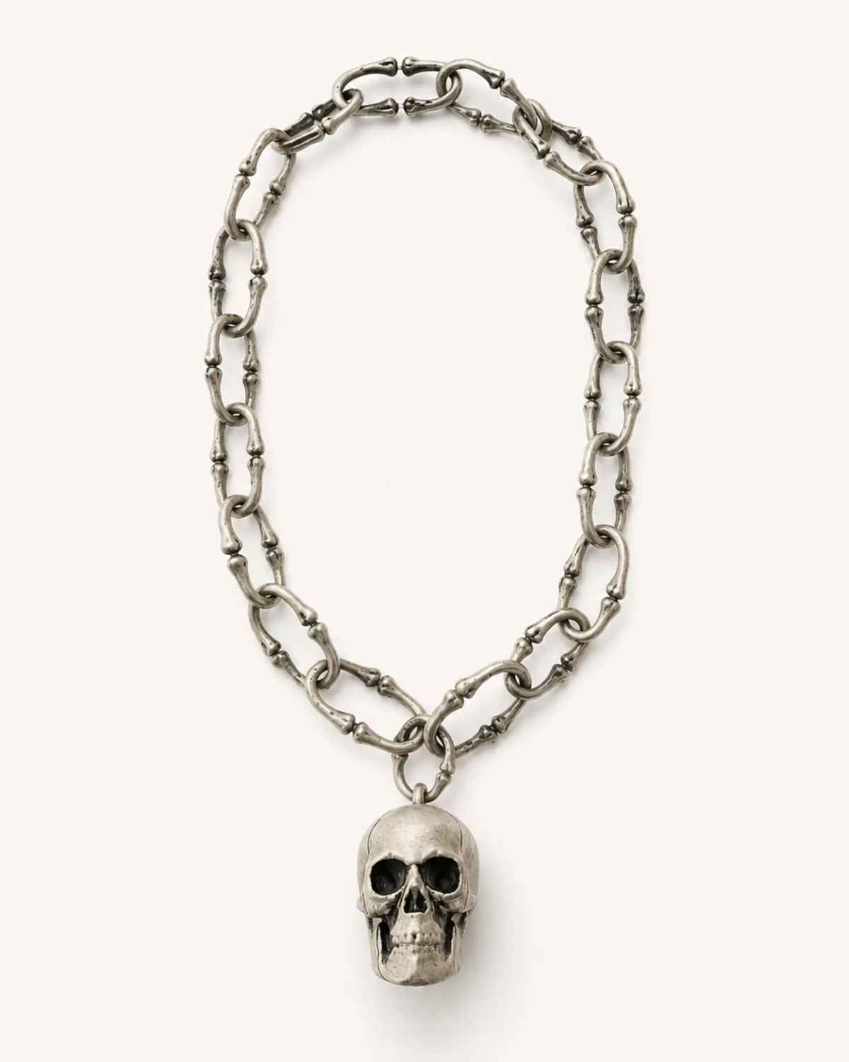 Dödskalle halsband