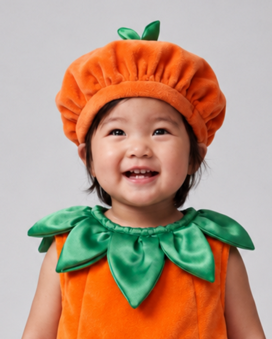 Pumpadräkt för barn till Halloween