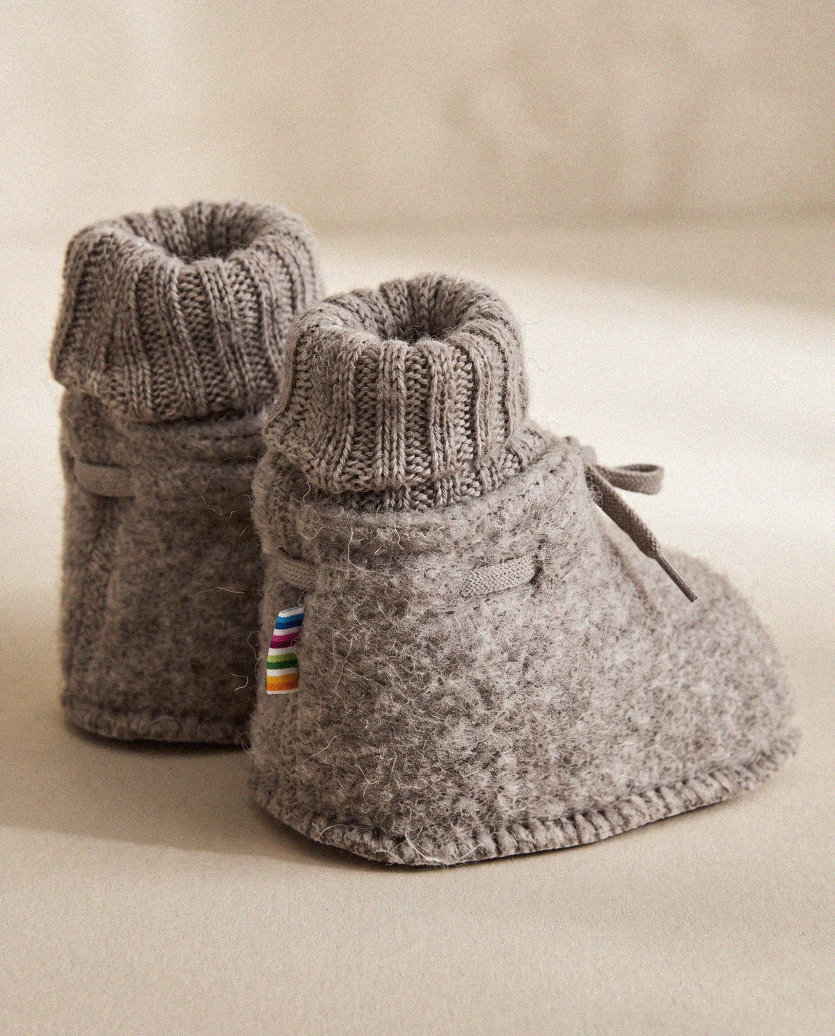 Ulltossor, beige